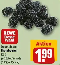 REWE REWE Beste Wahl Brombeeren Angebot