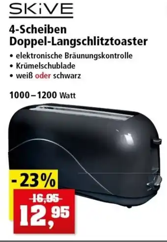 Thomas Philipps Skive 4-Scheiben Doppel-Langschlitztoaster Angebot