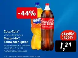 KONSUM Coca-Cola* Angebot