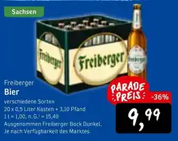 KONSUM Freiberger Bier Angebot