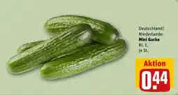 REWE Mini Gurke Angebot