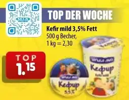 Mix Markt Kefir mild 3,5% Fett Angebot