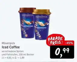KONSUM Mövenpick Iced Coffee Angebot