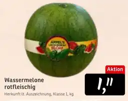 KONSUM Wassermelone rotfleischig Angebot