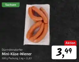 KONSUM Dürrröhrsдорfer Mini-Käse-Wiener Angebot