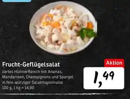 KONSUM Frucht-Geflügelsalat Angebot