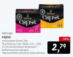 KONSUM Dallmayr capsa Angebot