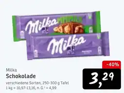 KONSUM Milka Schokolade Angebot