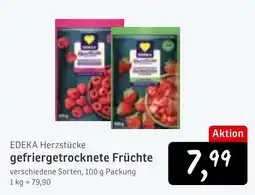 KONSUM EDEKA Herzstücke gefriergetrocknete Früchte Angebot