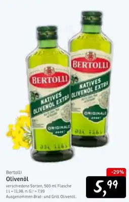 KONSUM Bertolli Olivenöl Angebot