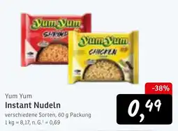 KONSUM Yum Yum Instant Nudeln Angebot