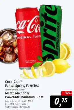 KONSUM Coca-Cola* Angebot