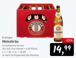 KONSUM Erdinger Weissbräu Angebot