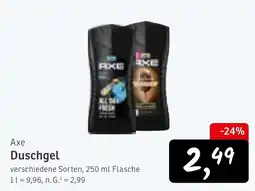 KONSUM Axe Duschgel Angebot