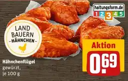 REWE Hähnchenflügel Angebot