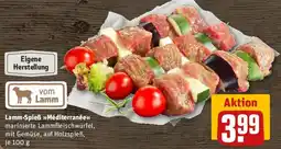 REWE Lamm-Spieß Méditerranée Angebot