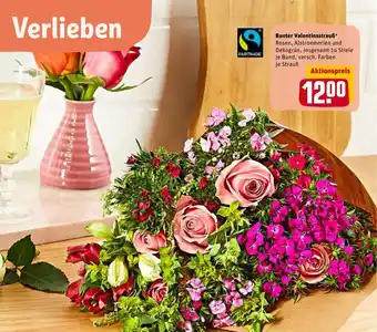 REWE Bunter Valentinsstrauß Angebot