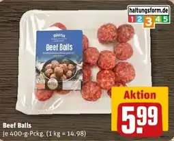 REWE Beef Balls Angebot