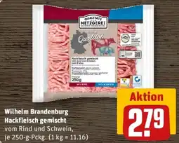 REWE Wilhelm Brandenburg Hackfleisch gemischt Angebot