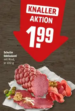 REWE Schulte Edelsalami Angebot