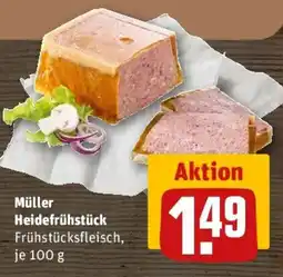 REWE Müller Heidefrühstück Frühstücksfleisch Angebot