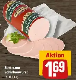 REWE Sostmann Schinkenwurst Angebot