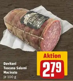 REWE Davitani Toscana Salami Macinato Angebot
