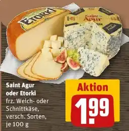 REWE Saint Agur oder Etorki Angebot