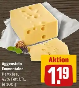 REWE Aggenstein Emmentaler Hartkäse Angebot