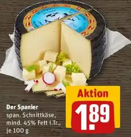 REWE Der Spanier span. Schnittkäse Angebot