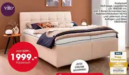 Möbel Martin Vito Polsterbett Angebot