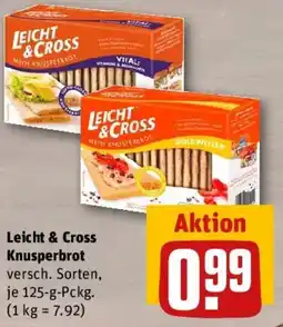REWE Leicht & Cross Knusperbrot Angebot