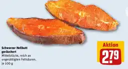 REWE Schwarzer Heilbutt geräuchert Angebot