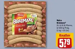 REWE Meica Bratmaxe Angebot