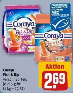REWE Coraya Fish & Dip Angebot