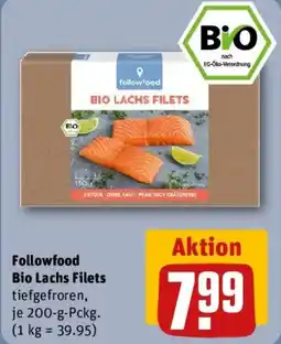 REWE Followfood Bio Lachs Filets Angebot