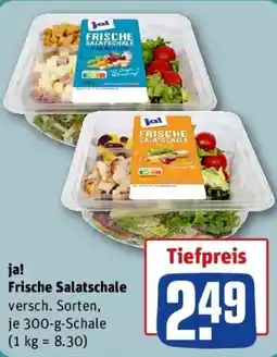 REWE ja! Frische Salatschale Angebot