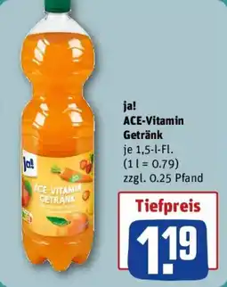 REWE ja! ACE-Vitamin Getränk Angebot