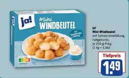 REWE ja! Mini-Windbeutel Angebot