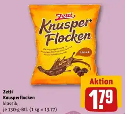 REWE Zetti Knusperflocken Angebot