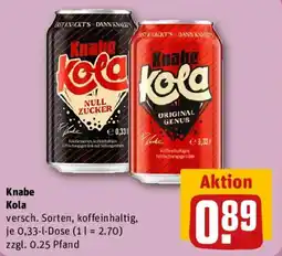 REWE Knabe Kola Angebot
