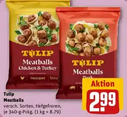 REWE Tulip Meatballs Angebot