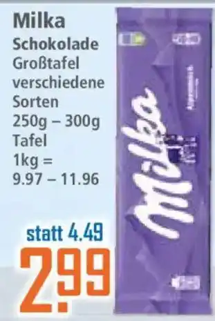 Klaas und Kock Milka Schokolade Angebot