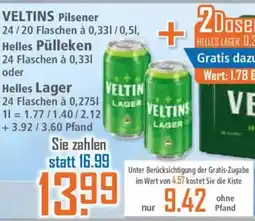 Klaas und Kock VELTINS Pilsener Angebot