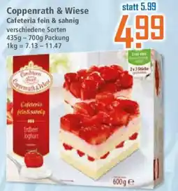 Klaas und Kock Coppenrath & Wiese Cafeteria fein & sahnig Erdbeer Joghurt Angebot