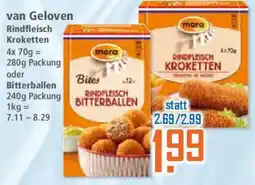 Klaas und Kock mora Rindfleisch Bitterballen Angebot