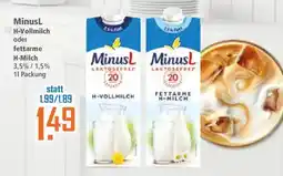 Klaas und Kock MinusL H-Vollmilch oder fettarme H-Milch Angebot