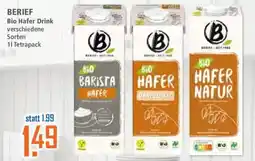 Klaas und Kock BERIEF Bio Hafer Drink Angebot
