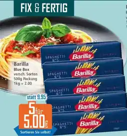 Klaas und Kock Barilla Blue Box Angebot