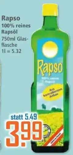 Klaas und Kock Rapso Rapsöl Angebot